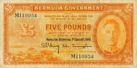 p13 from Bermuda: 5 Pounds from 1941