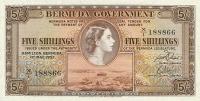 Gallery image for Bermuda p18b: 5 Shillings