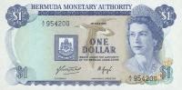 Gallery image for Bermuda p28a: 1 Dollar