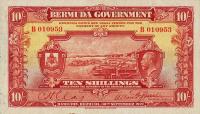 Gallery image for Bermuda p4: 10 Shillings