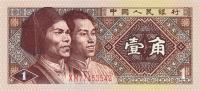 p881a from China: 1 Jiao from 1980