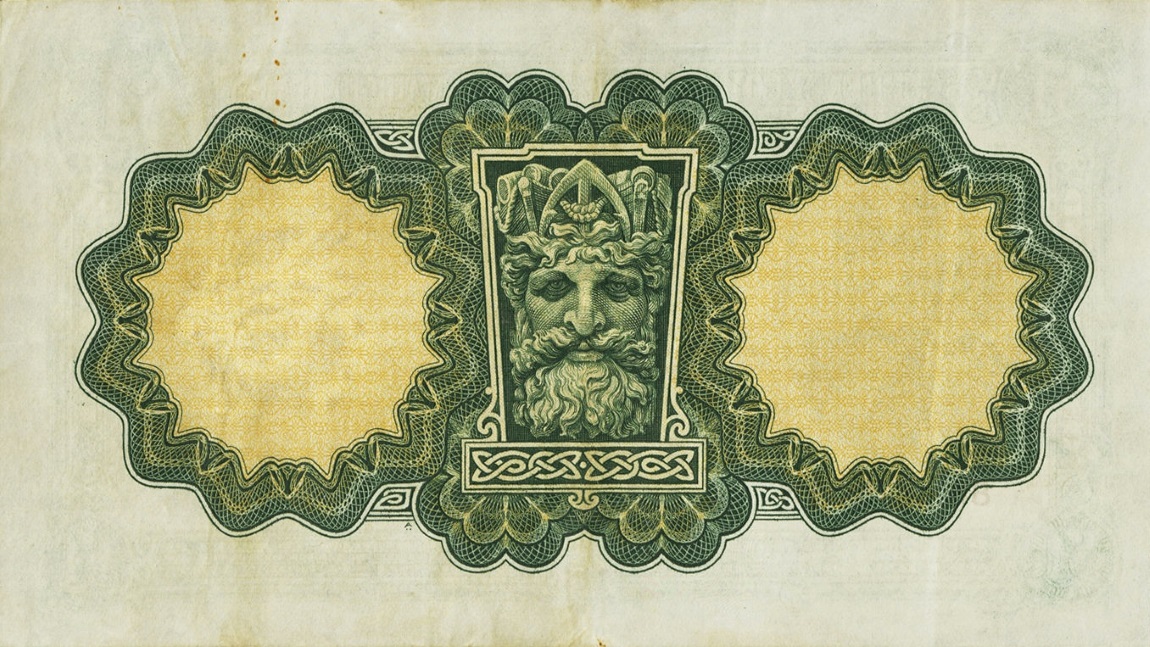 Back of Ireland, Republic of p2Ab: 1 Pound from 1930