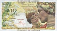 Gallery image for Reunion p55b: 20 Nouveaux Francs