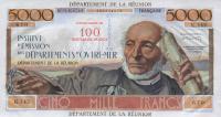 Gallery image for Reunion p56b: 100 Nouveaux Francs