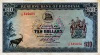 Gallery image for Rhodesia p33e: 10 Dollars