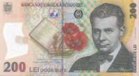 p122e from Romania: 200 Lei from 2013
