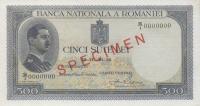 Gallery image for Romania p42s: 500 Lei