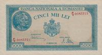 Gallery image for Romania p56a: 5000 Lei from 1944