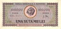 p59a from Romania: 100000 Lei from 1947