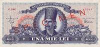 p85s from Romania: 1000 Lei from 1948