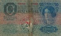 pR4 from Romania: 20 Kronen from 1919