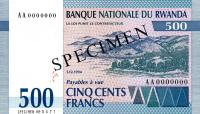 Gallery image for Rwanda p23s: 500 Francs