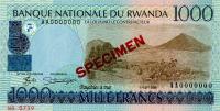 p27s from Rwanda: 1000 Francs from 1998