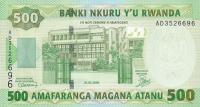 Gallery image for Rwanda p34: 500 Francs