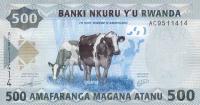 Gallery image for Rwanda p38: 500 Francs