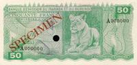 p4ct from Rwanda-Burundi: 50 Francs from 1960