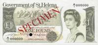 p9s from Saint Helena: 1 Pound from 1981