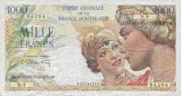 Gallery image for Saint Pierre and Miquelon p28a: 1000 Francs