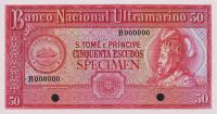 p37ct from Saint Thomas and Prince: 50 Escudos from 1958