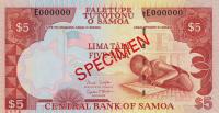 p33s from Samoa: 5 Tala from 2002