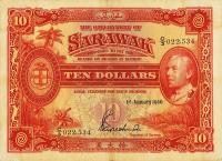 p24 from Sarawak: 10 Dollars from 1940