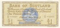 p102b from Scotland: 1 Pound from 1965