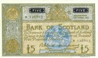 p106a from Scotland: 5 Pounds from 1965