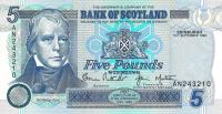 p119b from Scotland: 5 Pounds from 1996