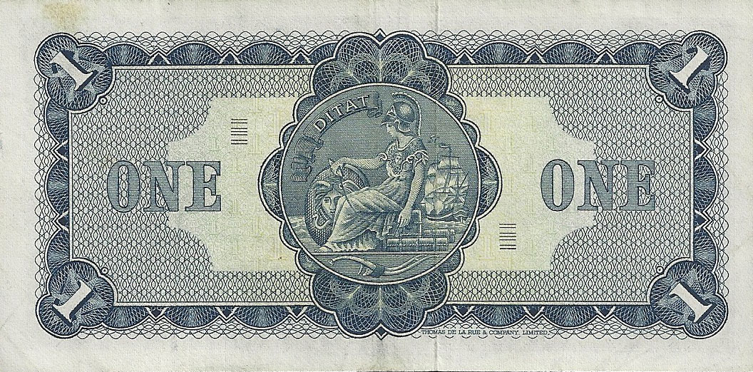 Back of Scotland p169a: 1 Pound from 1968