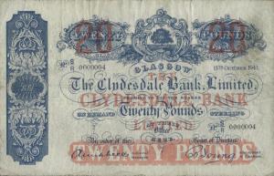 p187 from Scotland: 20 Pounds from 1922