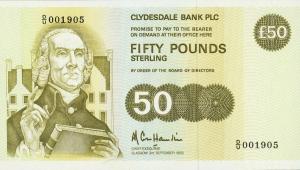 p222 from Scotland: 50 Pounds from 1989