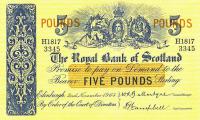 p326a from Scotland: 5 Pounds from 1964