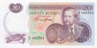 Gallery image for Seychelles p20a: 20 Rupees