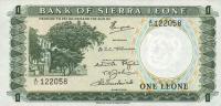 Gallery image for Sierra Leone p1c: 1 Leone