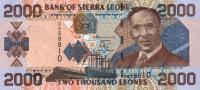p26a from Sierra Leone: 2000 Leones from 2002