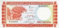 p2d from Sierra Leone: 2 Leones from 1970