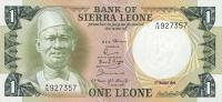 p5c from Sierra Leone: 1 Leone from 1980