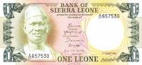 p5e from Sierra Leone: 1 Leone from 1984