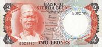 p6c from Sierra Leone: 2 Leones from 1978