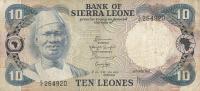 p8b from Sierra Leone: 10 Leones from 1984