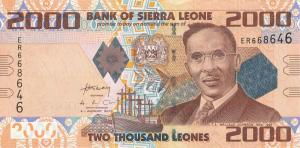 p31b from Sierra Leone: 2000 Leones from 2013
