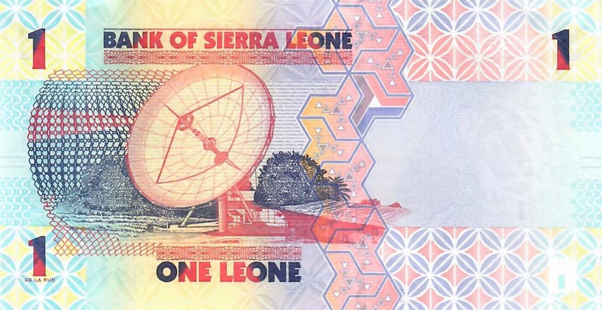 Back of Sierra Leone p34: 1 Leone from 2022