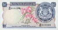 p1c from Singapore: 1 Dollar from 1971