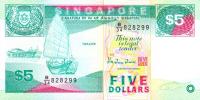 p35 from Singapore: 5 Dollars from 1997