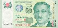 p39 from Singapore: 5 Dollars from 1999