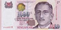 Gallery image for Singapore p43s: 1000 Dollars