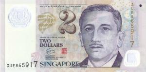 Gallery image for Singapore p46c: 2 Dollars