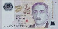 Gallery image for Singapore p46g: 2 Dollars