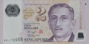 Gallery image for Singapore p46m: 2 Dollars