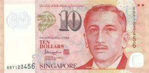 Gallery image for Singapore p48n: 10 Dollars